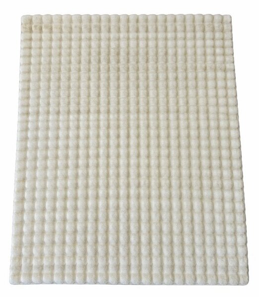 Килим подходящ за пране в цвят слонова кост 120x170 cm Bubble Emarald – Mila Home