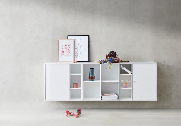 Бели стени на гърдите Hammel , 206 x 69 cm Mistral Kubus - Hammel Furniture