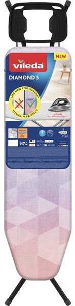 Дъска за гладене 114x34 cm Diamond S – Vileda