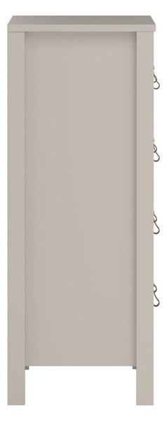 Сиво-бежов скрин 82x99x38 cm Madrid – Tvilum