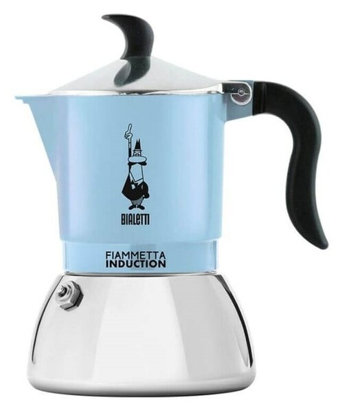 Италианска Кафеварка Bialetti 29587 Син Алуминий Стомана 100 ml