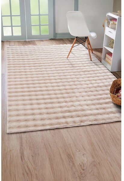 Кремав килим подходящ за пране 120x170 cm Bubble Emarald – Mila Home