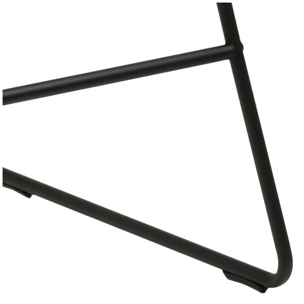 Черен бар стол (височина на седалката 76 cm) Tina – Actona