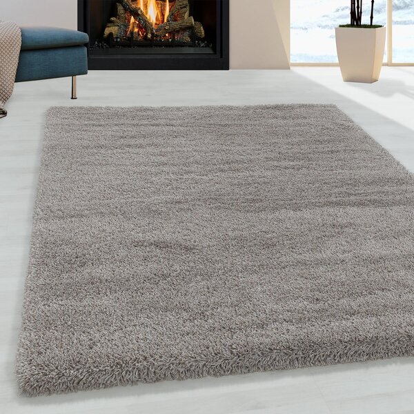 Светлокафяв килим 80x150 cm Fluffy – Ayyildiz Carpets