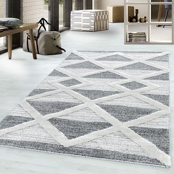 Сив килим 60x110 cm Pisa – Ayyildiz Carpets