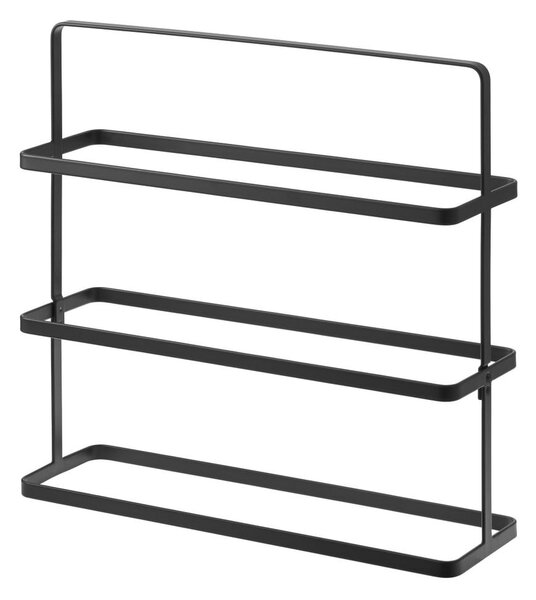 Черен метален стелаж за обувки Tower Shoe Rack – YAMAZAKI