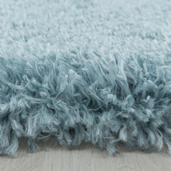 Син кръгъл килим ø 80 cm Fluffy – Ayyildiz Carpets