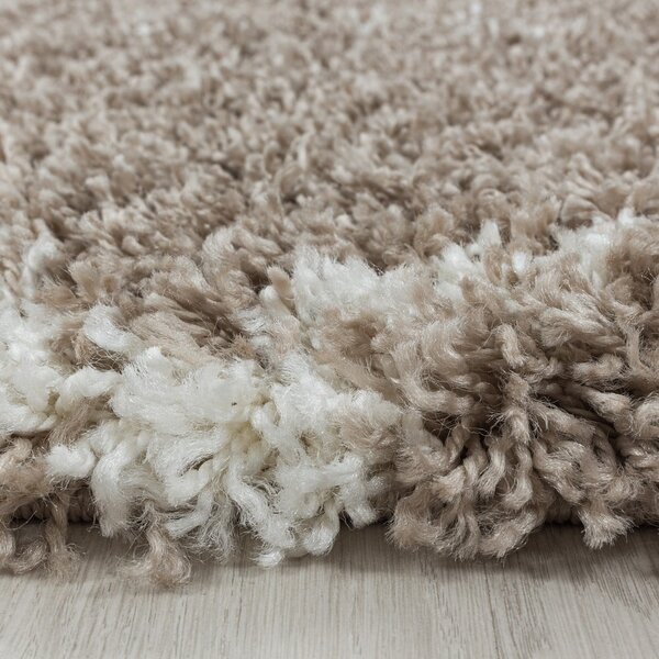 Светлокафяв кръгъл килим ø 80 cm Alvor – Ayyildiz Carpets