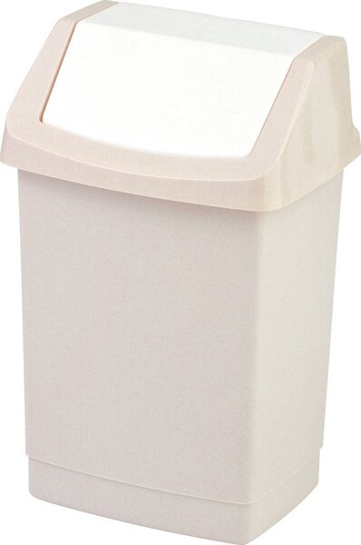 Бежово пластмасово кошче за боклук 25 l Click-It – Curver