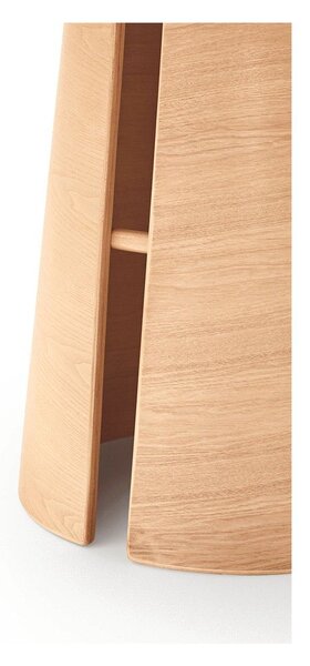 Кръгла трапезна маса от декор от ясен ø 157 cm Cep – Teulat