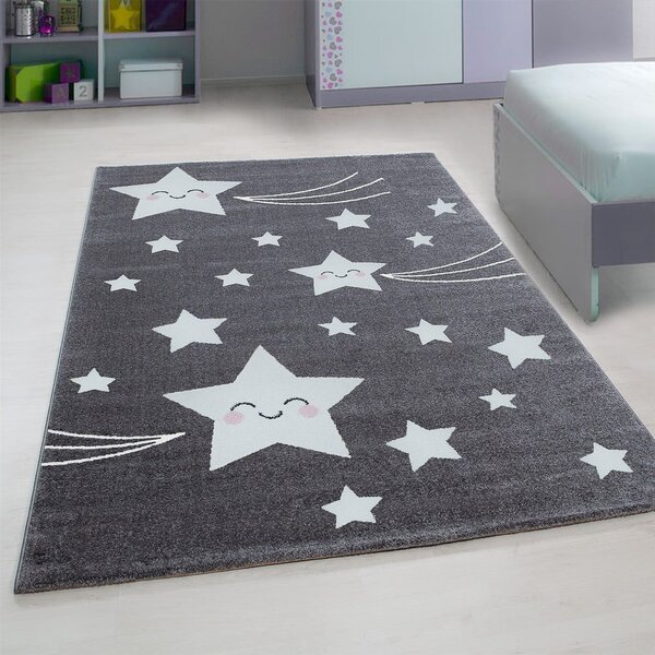 Сив детски килим 80x150 cm Kids – Ayyildiz Carpets