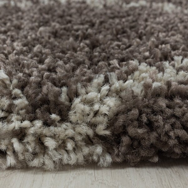 Кафяв кръгъл килим ø 80 cm Alvor – Ayyildiz Carpets