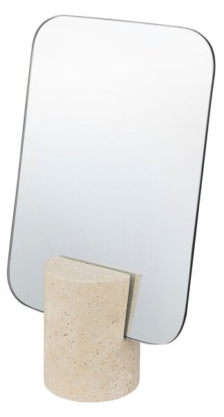 Козметично огледало 18x30 cm Travertine – Mette Ditmer Denmark