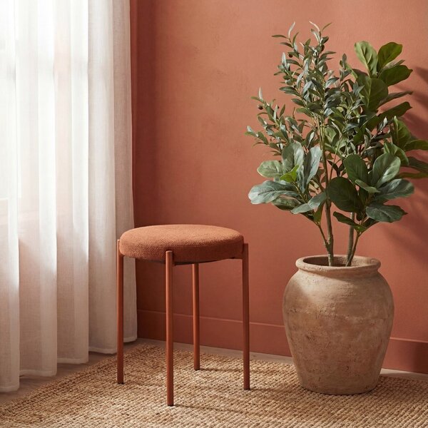 Теракотен метален стол Pelican – Unique Furniture