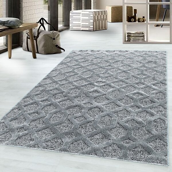 Сив килим 60x110 cm Pisa – Ayyildiz Carpets