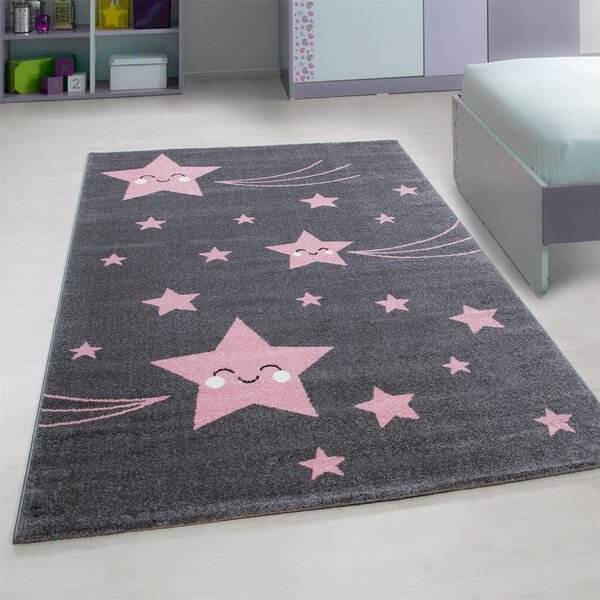 Розов/сив детски килим 120x170 cm Kids – Ayyildiz Carpets