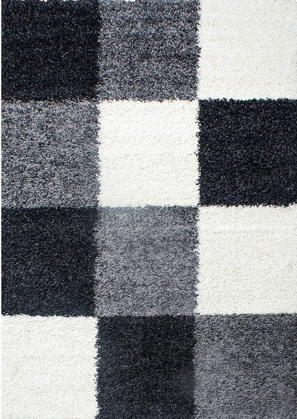 Черно-бял килим 80x150 cm Life – Ayyildiz Carpets