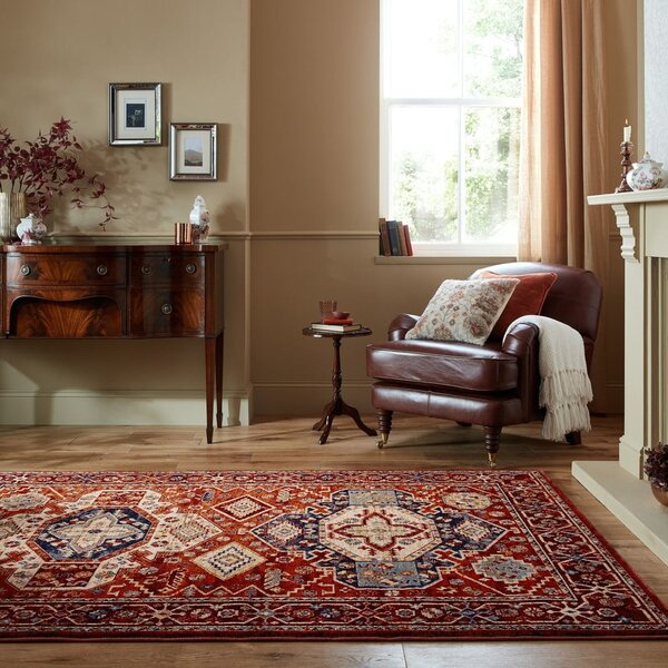 Червен килим 120x170 cm Gillingham – Flair Rugs