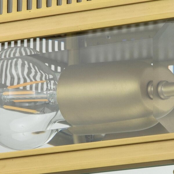 Elstead HOLBORN-F-BB - Външно осветително тяло HOLBORN 2xE27/60W/230V IP44, златисто
