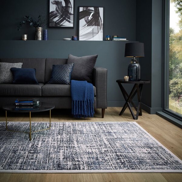 Син килим 120x170 cm Eris Trace – Flair Rugs