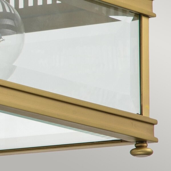 Elstead HOLBORN-F-BB - Външно осветително тяло HOLBORN 2xE27/60W/230V IP44, златисто