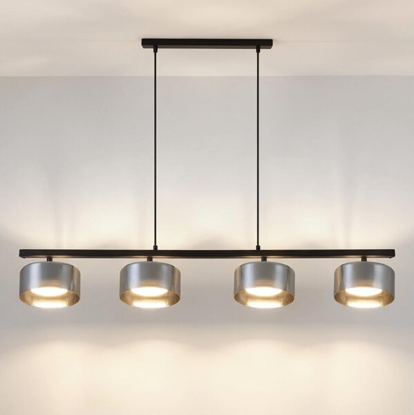 Brilagi - LED Полилей на кабел AURA LUX 4xGX53/30W/230V черен/опушен