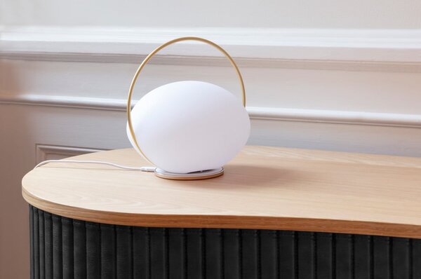 LED настолно/преносимо външно осветително тяло с USB ø 19,5 cm Orbit – UMAGE