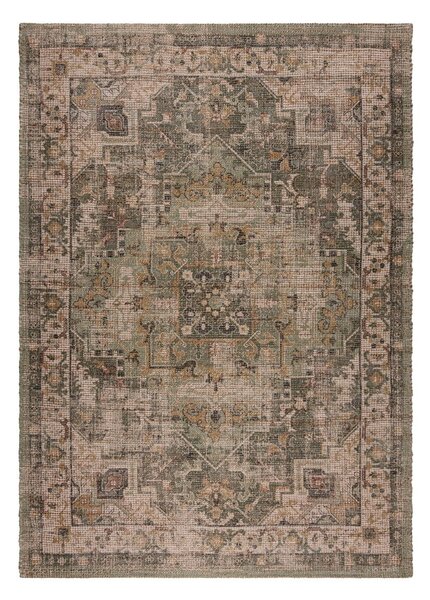 Ръчно изработен килим със смес от юта в цвят каки 80x150 cm Selena Jute Traditional – Flair Rugs