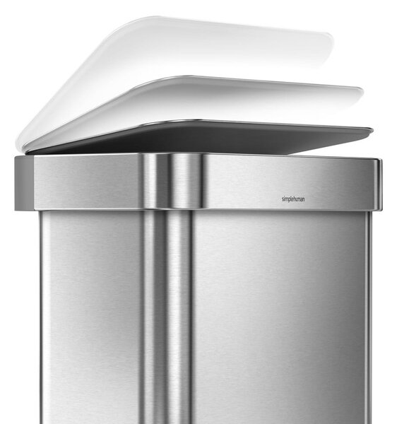 Кошче с педали от неръждаема стомана 45 л - simplehuman