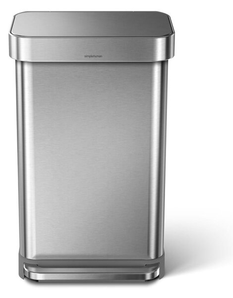 Кошче с педали от неръждаема стомана 45 л - simplehuman