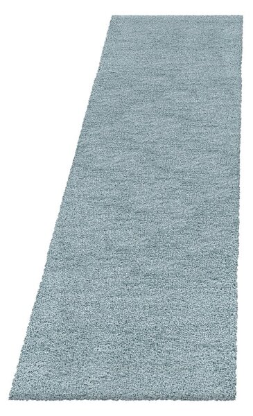 Синя пътека 80x250 cm Fluffy – Ayyildiz Carpets