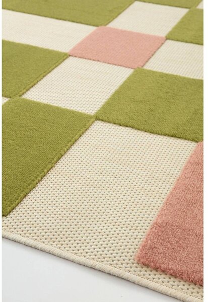 Зелена/розова пътека за открито и закрито 80x150 cm Valma – Jotex