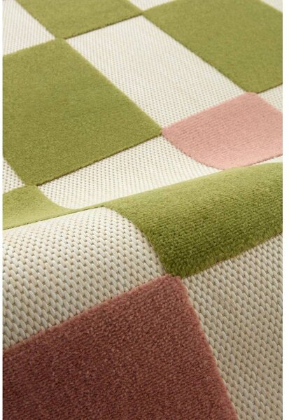 Зелена/розова пътека за открито и закрито 80x150 cm Valma – Jotex