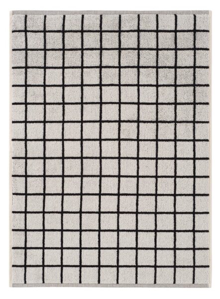 Черна/бежова памучна кърпа 50x70 cm Grid – Jotex