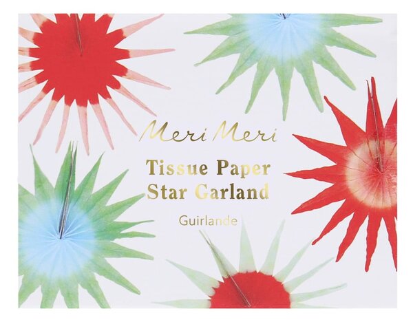 Гирлянд 140 cm Starburst – Meri Meri