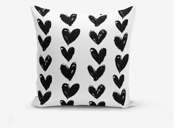 Комплект от 3 калъфки за възглавници BW With Hint Of Gold, 45 x 45 cm - Minimalist Cushion Covers