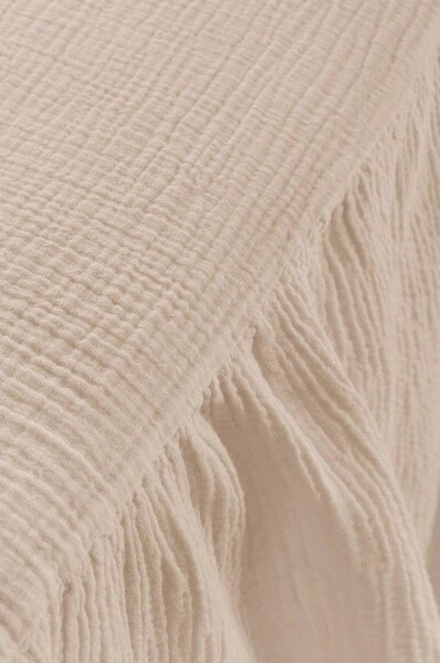 Бежово муселиново покривало за легло 90x200 cm Amilia – Jotex