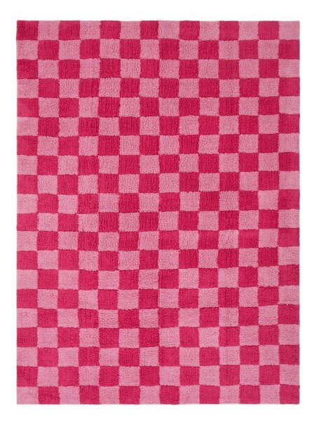 Розов/светлорозов памучен килим 200x300 cm Mela – Jotex