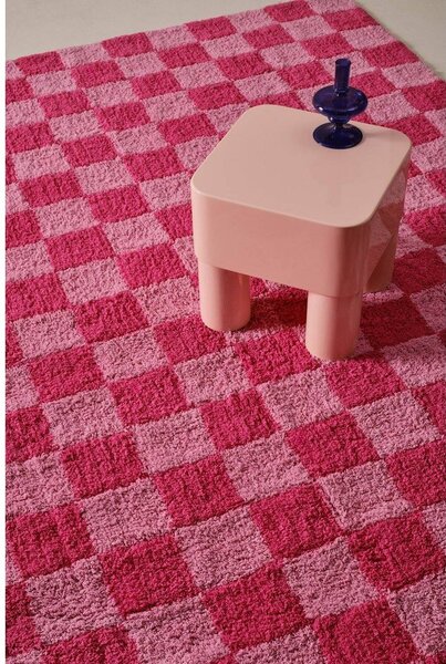 Розов/светлорозов памучен килим 200x300 cm Mela – Jotex