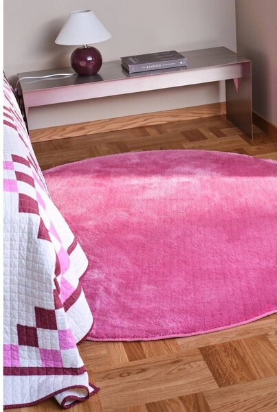 Розов кръгъл килим ø 160 cm Coral – Jotex