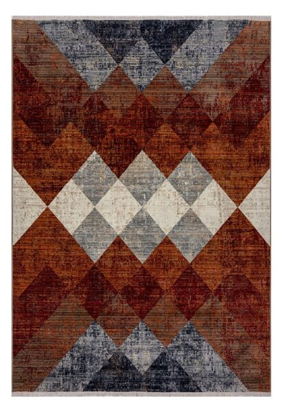 Килим в цвят бордо 120x169 cm Bradley – Flair Rugs