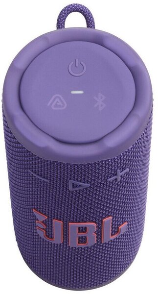 Портативна колонка JBL Grip Portable Speaker, до 14 часа, лилава