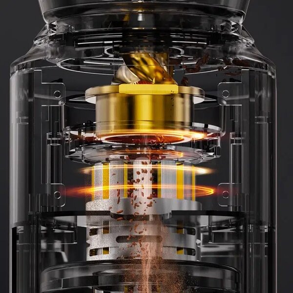 Електрическа кафемелачка с 31 степени на смилане HiBREW G3 Plus, сива
