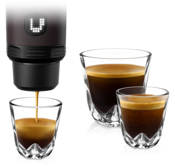 Електрическа преносима кафемашина Wacaco Pixapresso, 20 бара, червена