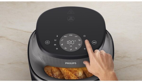 Фритюрник с горещ въздух Philips Airfryer NA341/00, черен