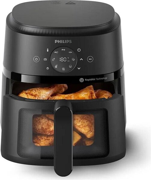 Фритюрник с горещ въздух Philips Airfryer NA220/00, черен