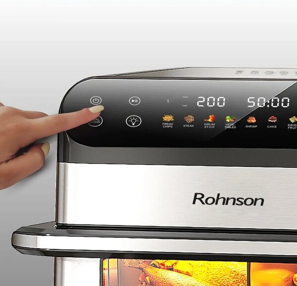 Фритюрник с горещ въздух Rohnson R-2891 Air Fryer, 2400W, 10L
