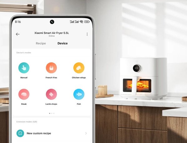 Фритюрник с горещ въздух Xiaomi Smart Air Fryer 5.5L – BHR8238EU