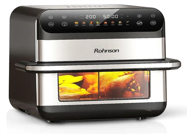 Фритюрник с горещ въздух Rohnson R-2891 Air Fryer, 2400W, 10L