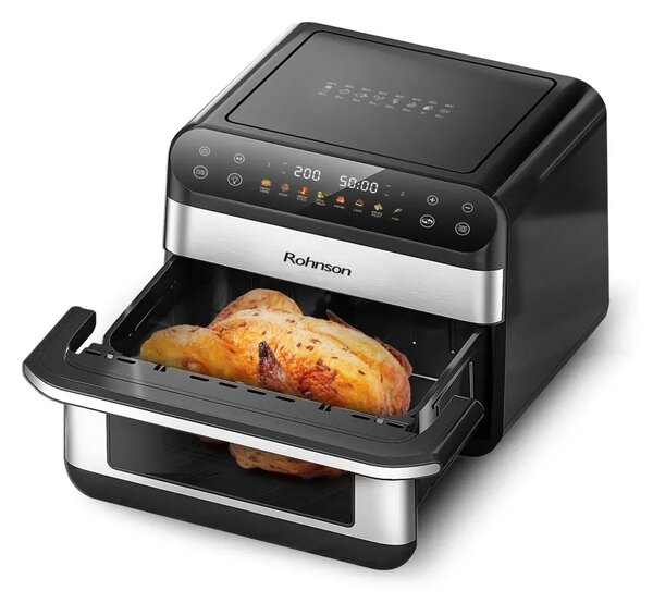 Фритюрник с горещ въздух Rohnson R-2891 Air Fryer, 2400W, 10L